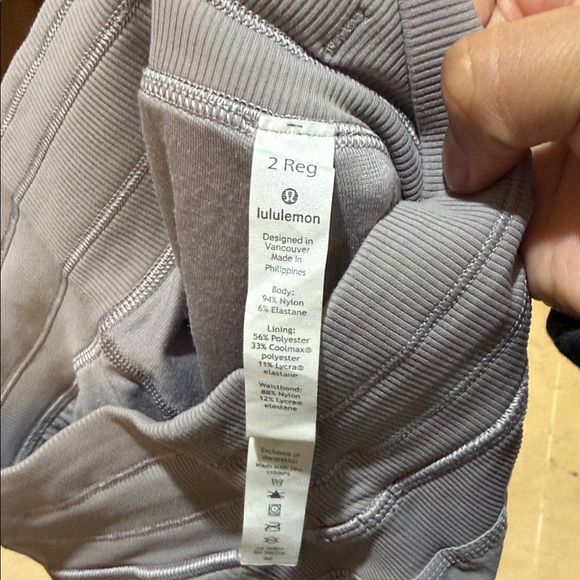 lululemon athletica Gray Track Pants - Picture 3 of 4